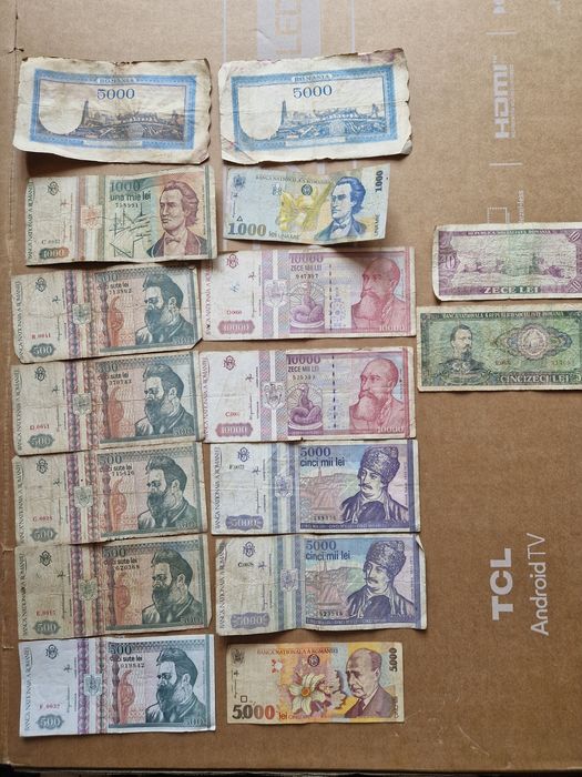 Colectie bancnote vechi românești