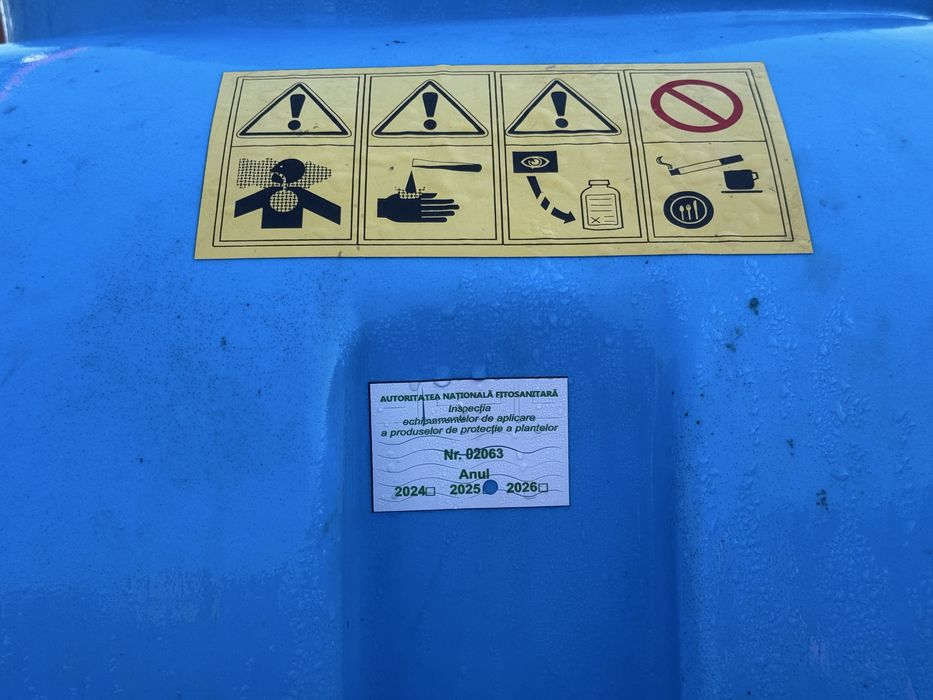 Pulverizator Biardzki 800L