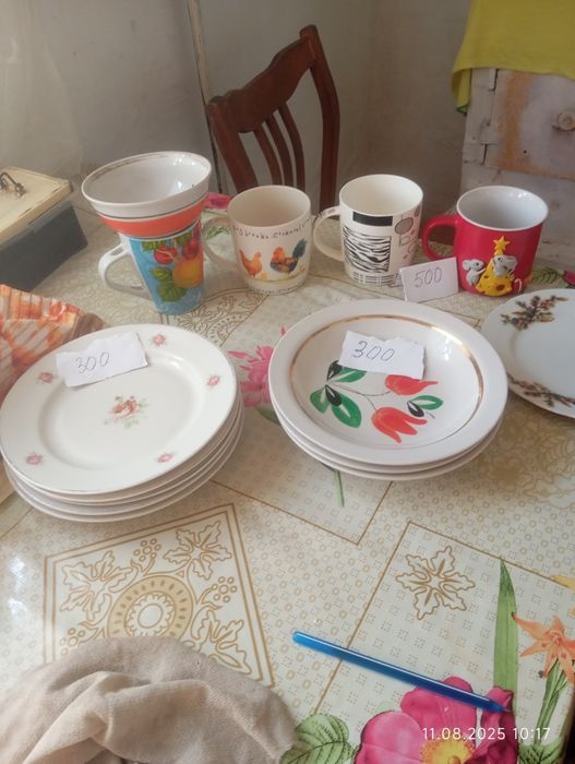 Посуда разная, вазы