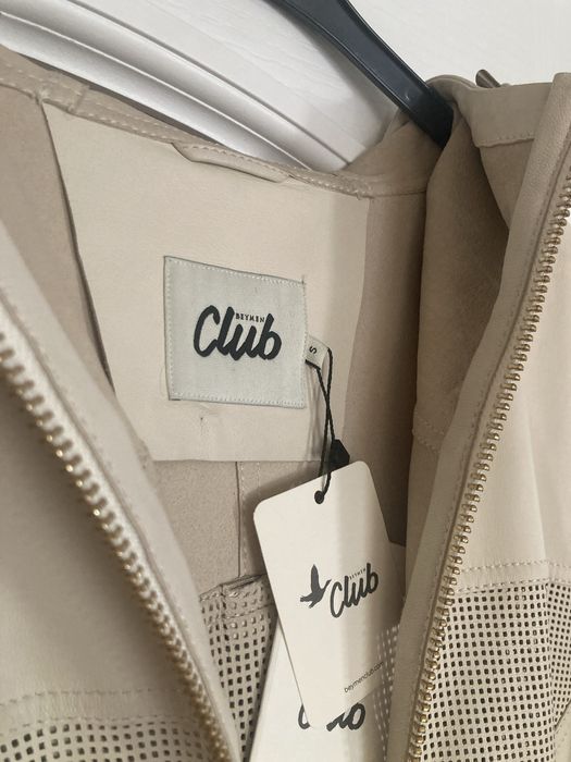 Кожено яке с качулка С