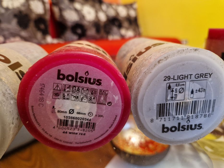 Пет броя декоративни свещи