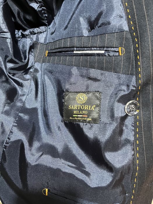 костюм двубортный