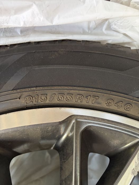 215/55 R17 диски с резиной