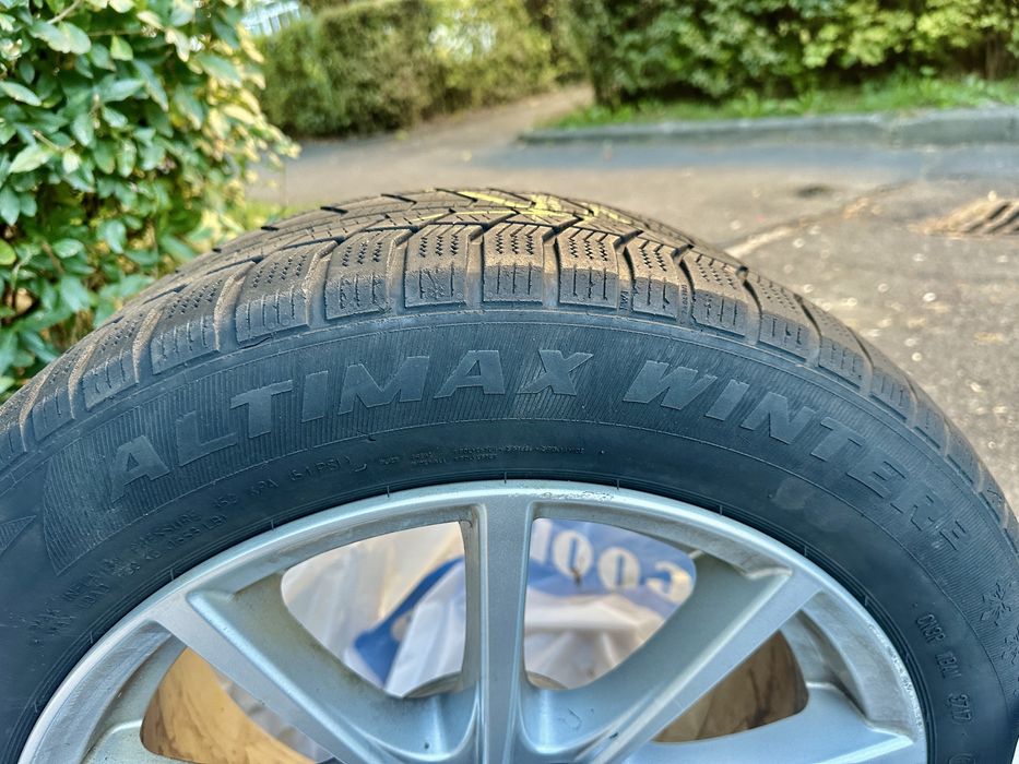 Jante Borbet originale cu cauciucuri de iarna