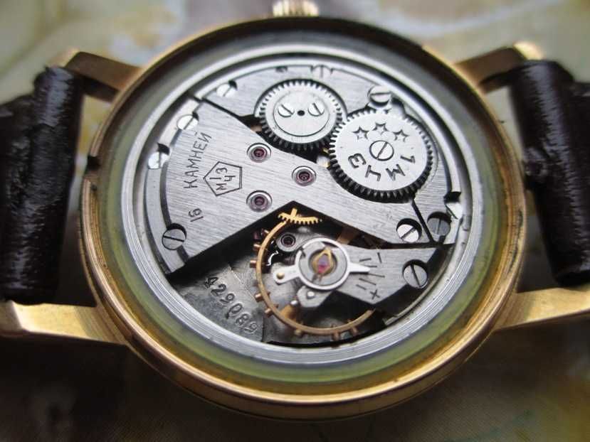 Ceas Poljot placat aur 26 microni mecanism 2409 foarte bine