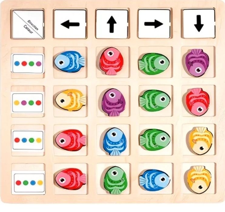 Joc de orientare cu peștișori