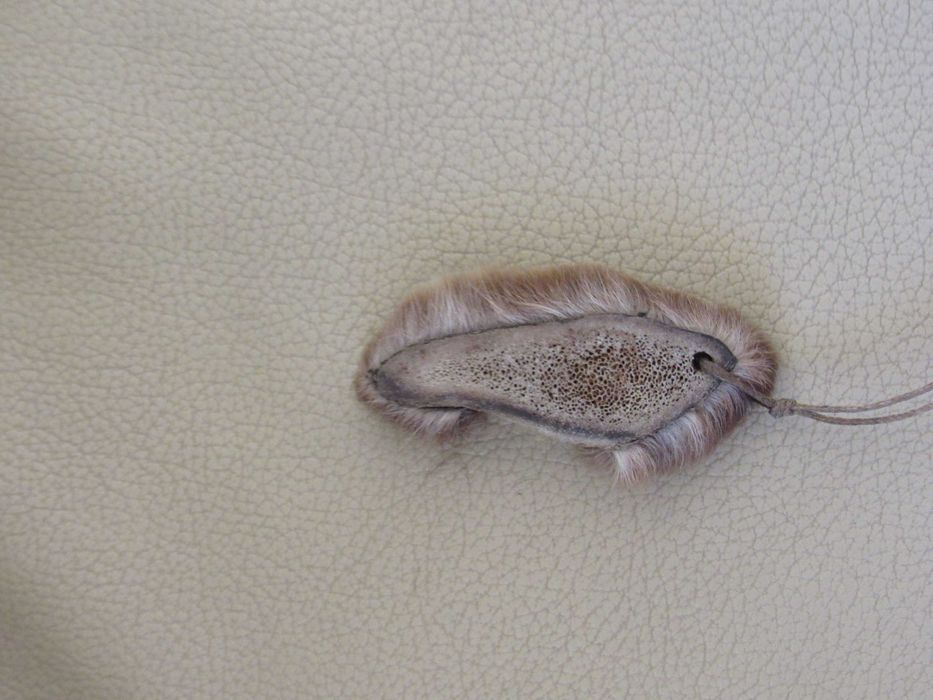 Колие с рог от благороден елен, Монголия