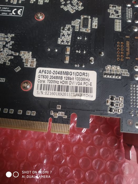 Продам видеокарту 630