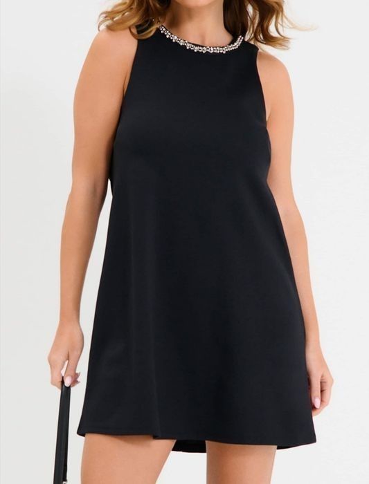 Нова мини къса черна и розова рокля Sinsay размер XXS