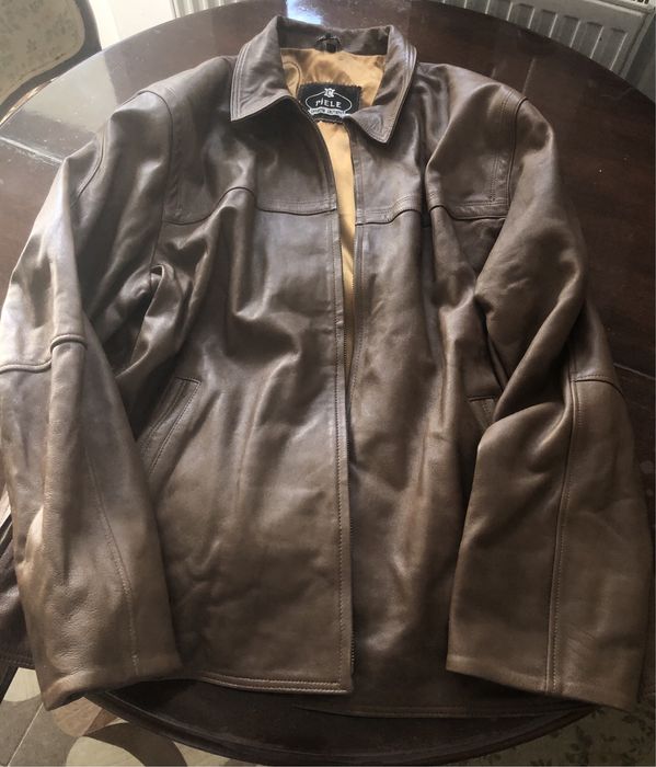 Jacheta piele maro