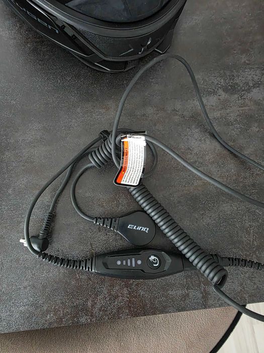 New BRP Oxygen Helmet XL + Balaclava L/XL power cable Casca Snowmobil