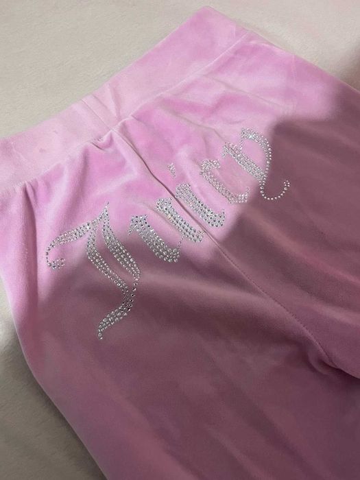 y2k Juicy couture розов велурен панталон