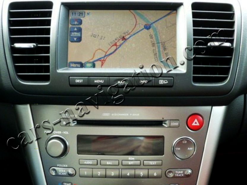 Ъпдейт навигация Субару Легаси Аутбек Форестър Трибека България Европа