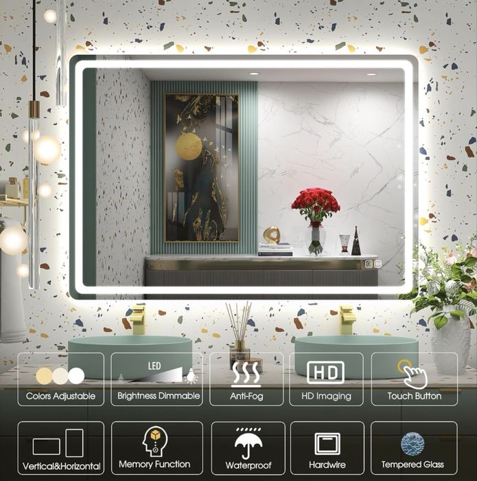 Oglinga led touch screen