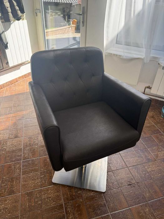 Scaune frizerie profesionale – 1 scaun + 1 unitate spălare (set sau separat)