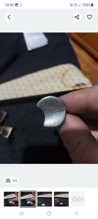 Inel din argint model deosebit