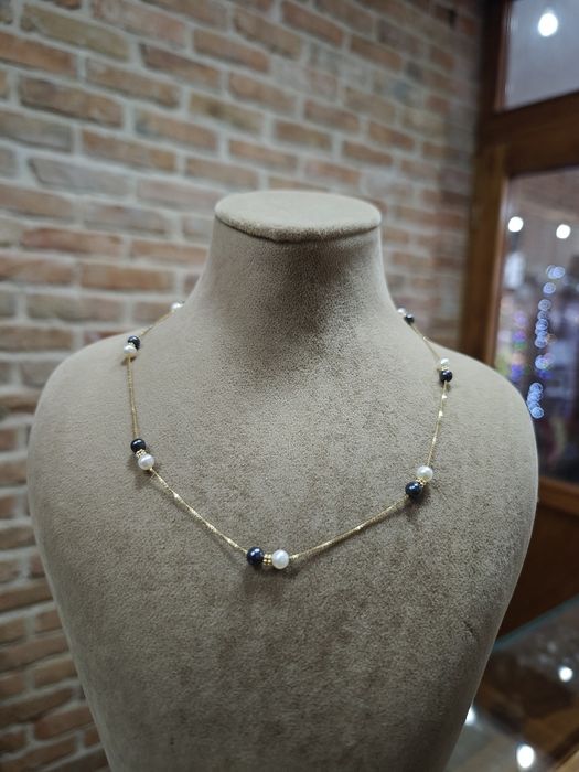 Colier cu perle aur 18k 4.33gr (r)