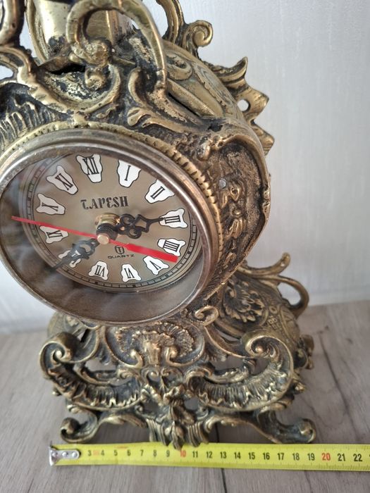 продам часы каминные бронзовые