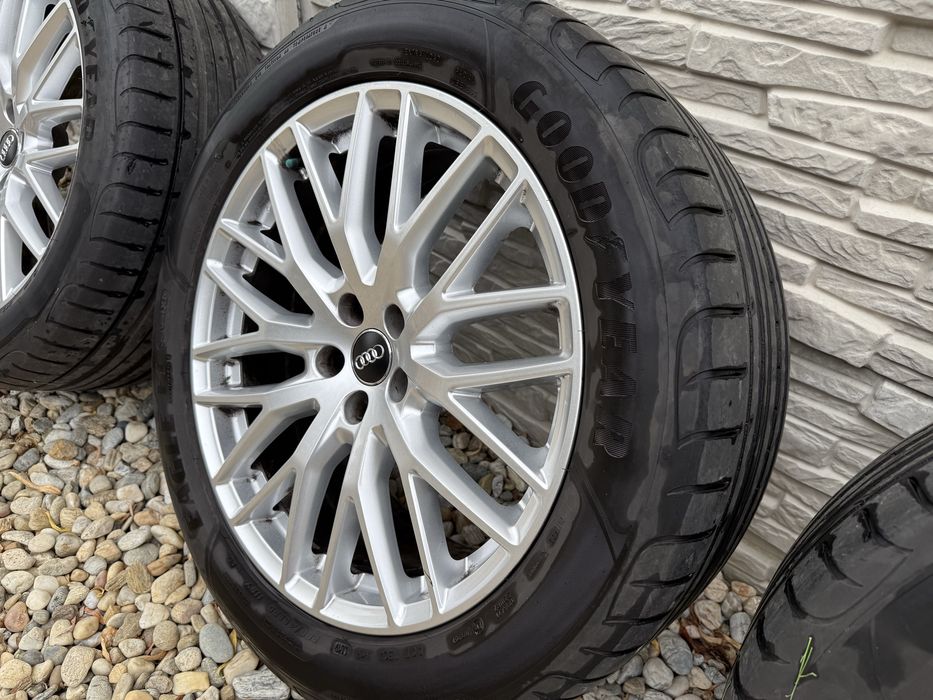 Set roți/jante R20 originale Goodyear 285/45/20 Audi Q7 4M0601025Q