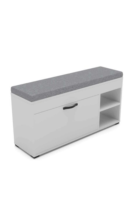 Шкаф за обувки с пейка / Шкаф пейка за обувки с възглавница