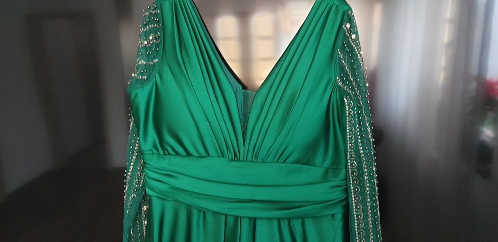 Rochie de seară verde