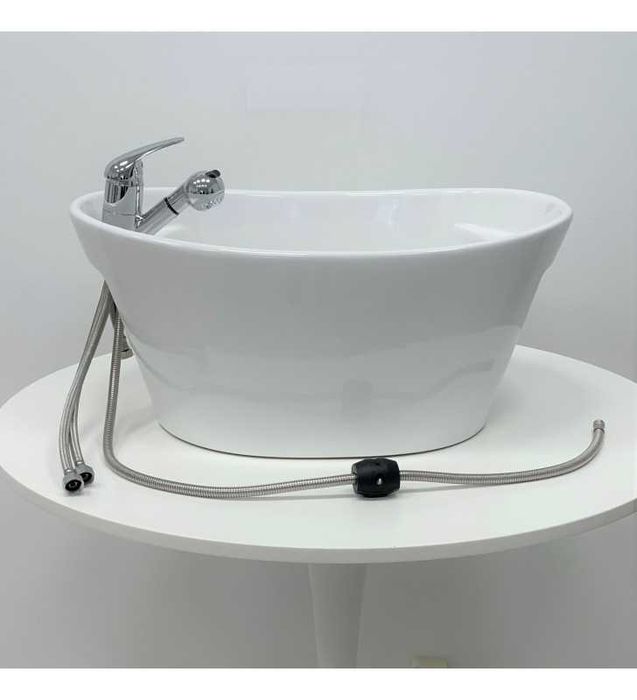 Вана за педикюр Isla- бяла/черна