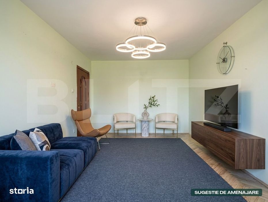 Apartament 2 camere, etaj 1, 37 mp, zona Micro III — fotografia 1