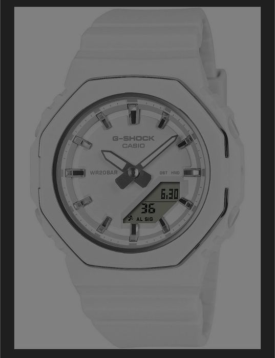 Ceas Casio G-SHOCK damă alb-GMA-P2110-7AER