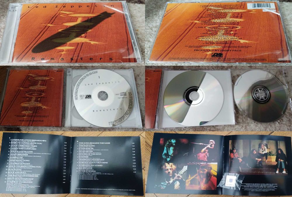 ОРИГИНАЛНИ CD КОМПИЛАЦИИ на Рок/Метал Групи (НОВИ)