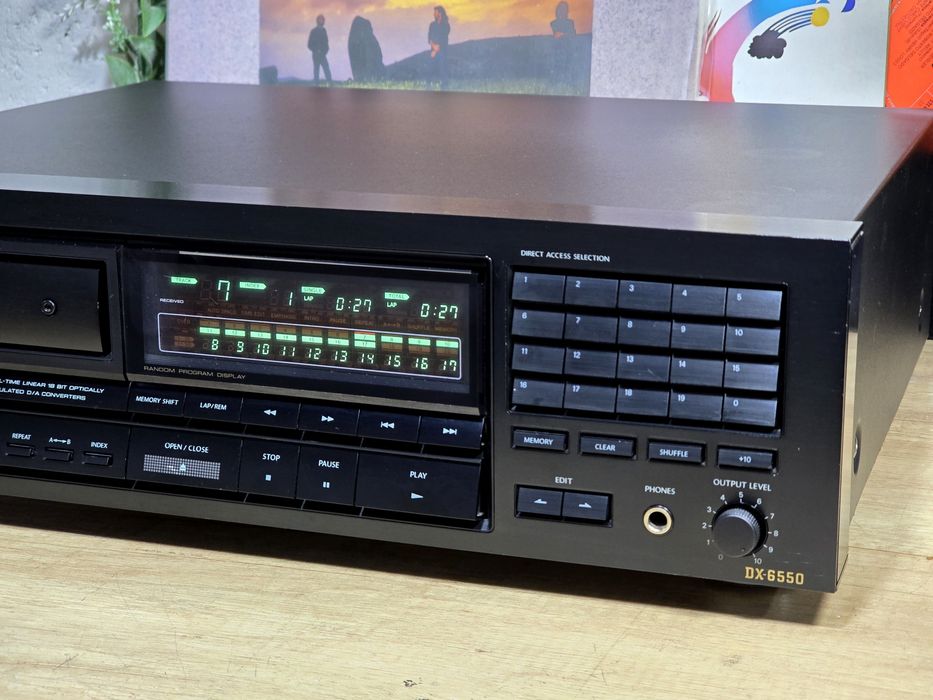 Cd player ONKYO INTEGRA DX-6550, vârf de gamă,  hifi stereo, black