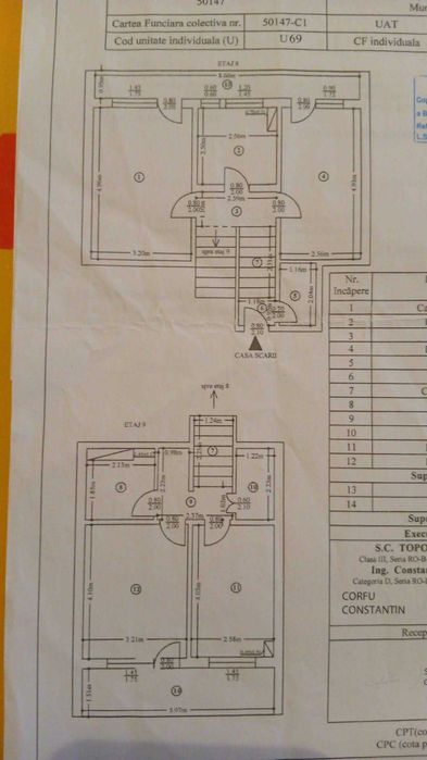 Apartament 4 camere  duplex Orhei
