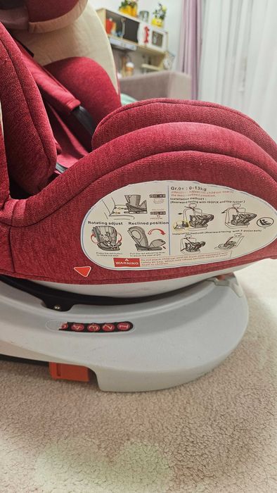 Vand scaun auto copii cu isofix si rotativ 360°