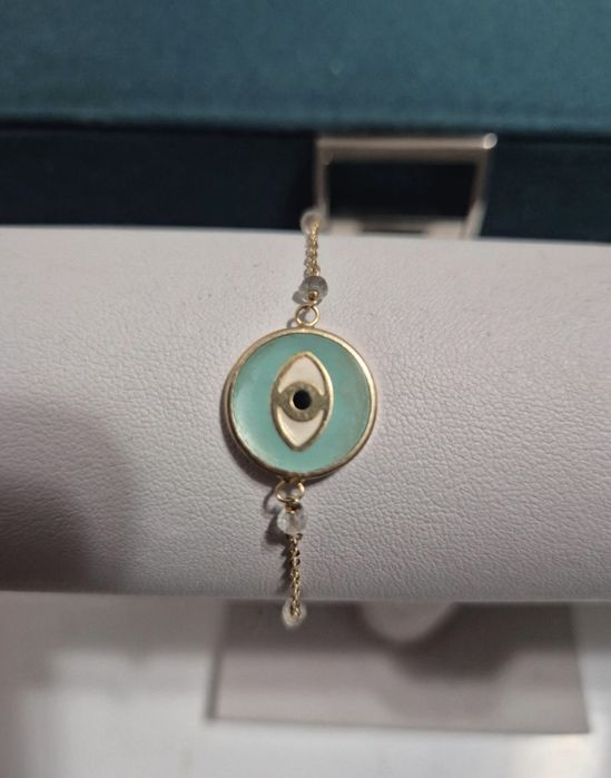 Bratara aur 14 k, 585 cu doua fete