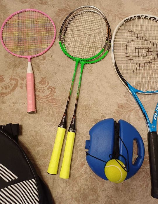 Set Tenis Racheta Dunlop set Badminton Geanta tenis Pro Touch