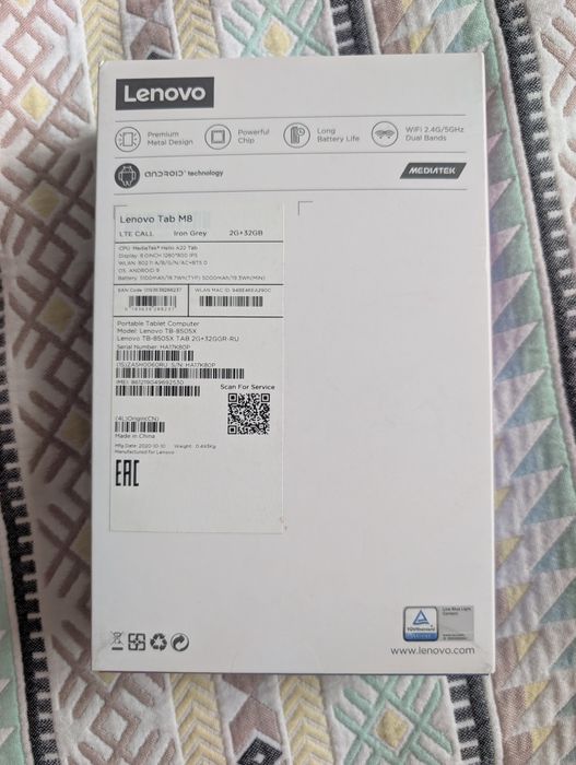 Продам планшет Lenovo tab m8