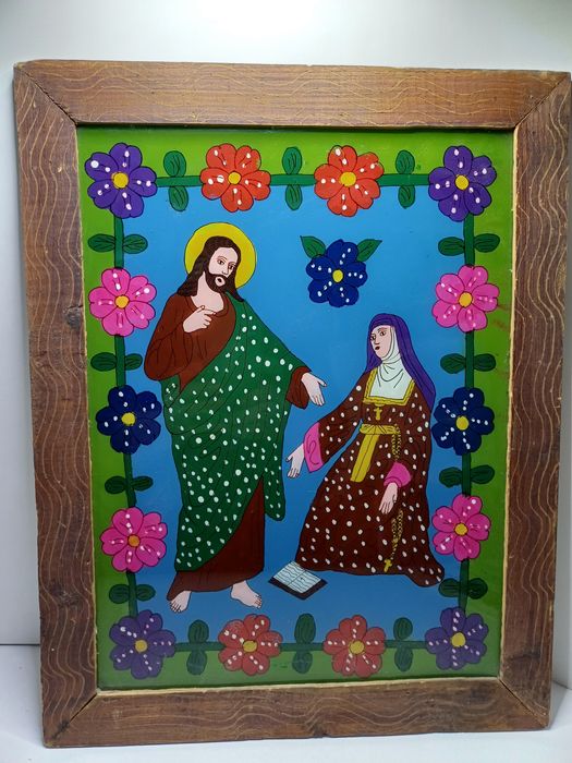 Icoane pe sticla, vechi