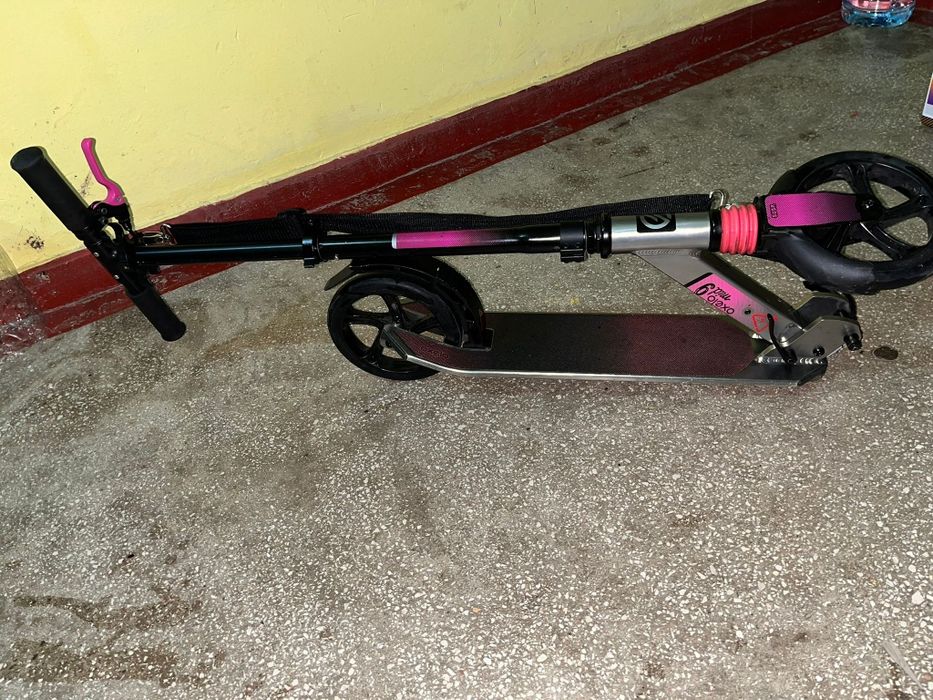 Trotineta Oxelo Mid 9 Roz cu Roti XL