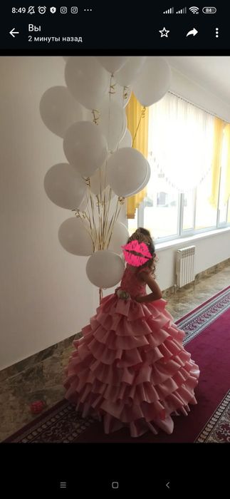 Платье для принцессы, на выпускной