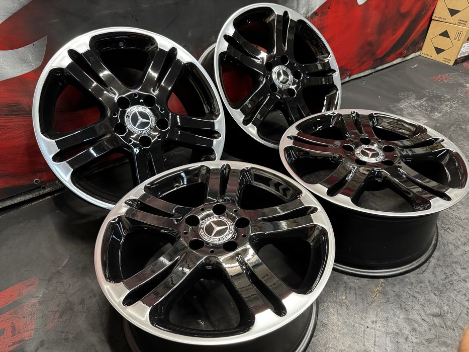 Оригинални алуминиеви джанти за Мерцедес ( Mercedes ), 17 цола, 5х112