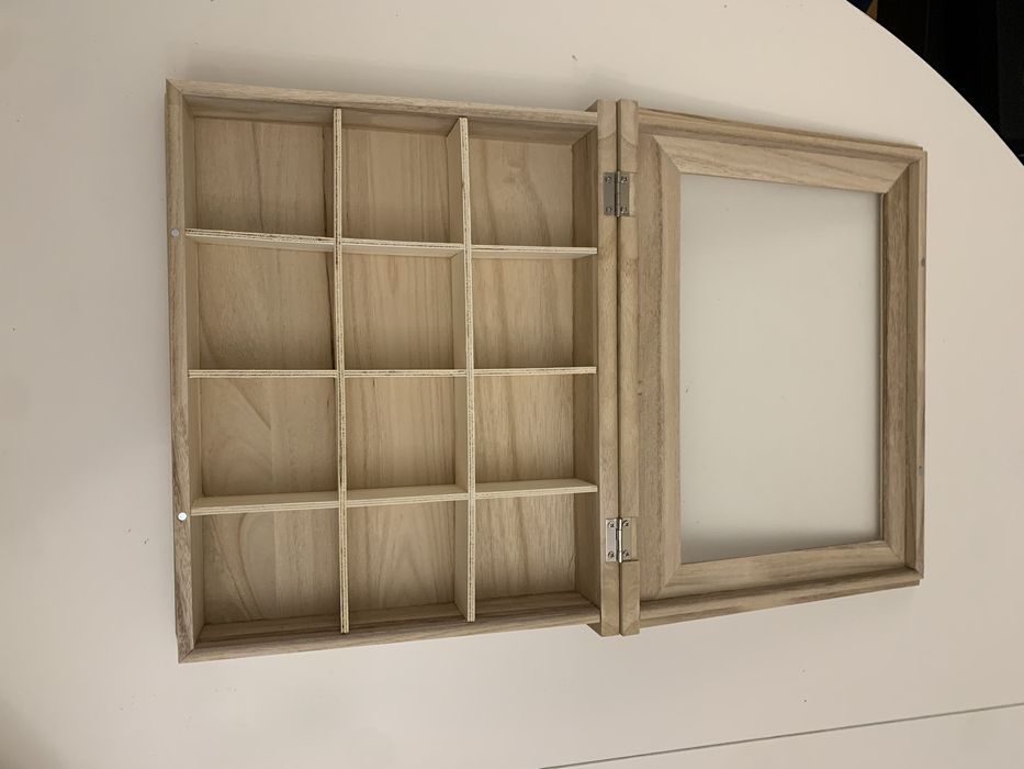 Cutie fin lemn pentru plicuri de ceai