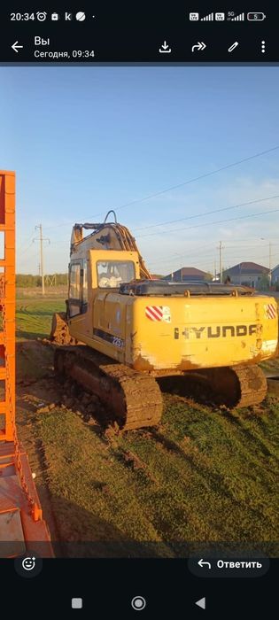 Услуги экскаватора , гусиничный экскаватор