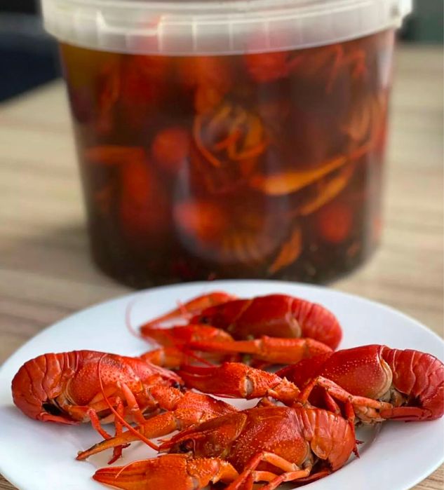 Варенные раки,живые раки с доставкой