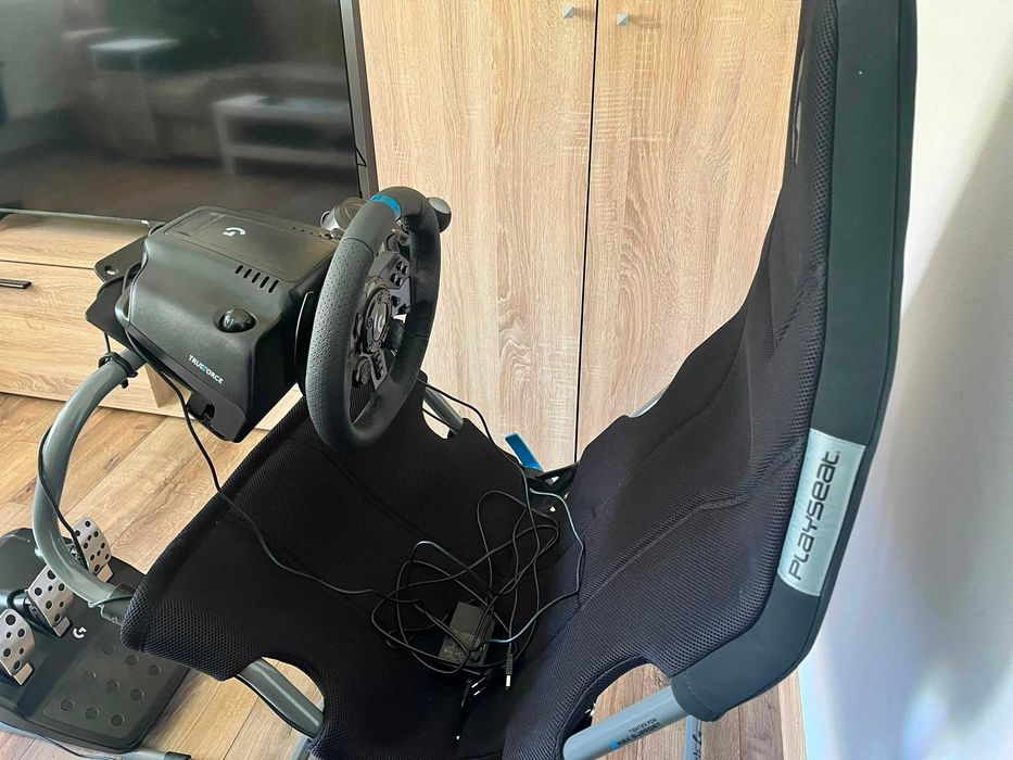 Volan Compatibil Pc , PS4, PS5 + cockpit+ jocuri+ps4