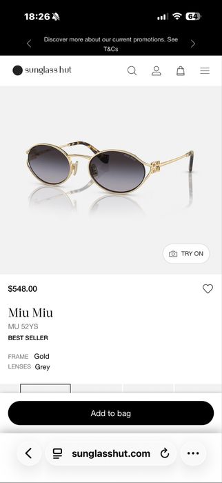 Слънчеви олила MIU MIU52YS