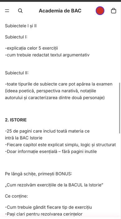 bac istorie romana logica