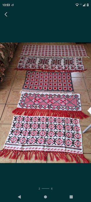 Draperii cusute traditional