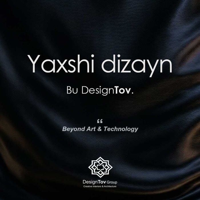 Yaxshi dizayn, bu DesignTov.