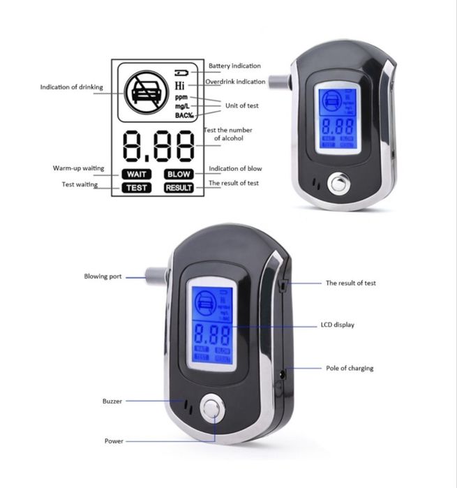 Alcool Tester portabil