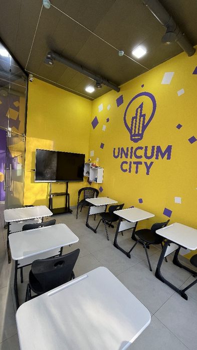 Доступна почасовая аренда кабинетов.
Уебный центр Unicum City! каб