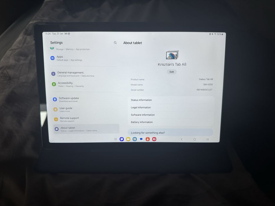 Samsung Galaxy Tab A8 sm-x200